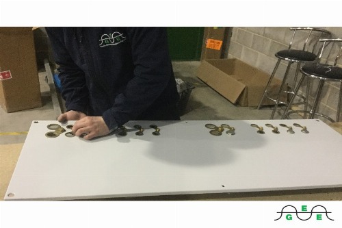 Gland plate earthing
